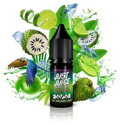 Just Juice 50/50 Exotic Fruits Guanabana & Lime on Ice 10ml