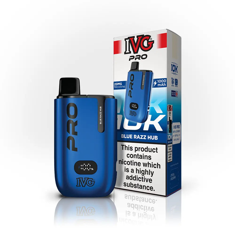 IVG PRO 12 Starter Kit 20mg - Blue Sour Raspberry - Flawless Vape Shop
