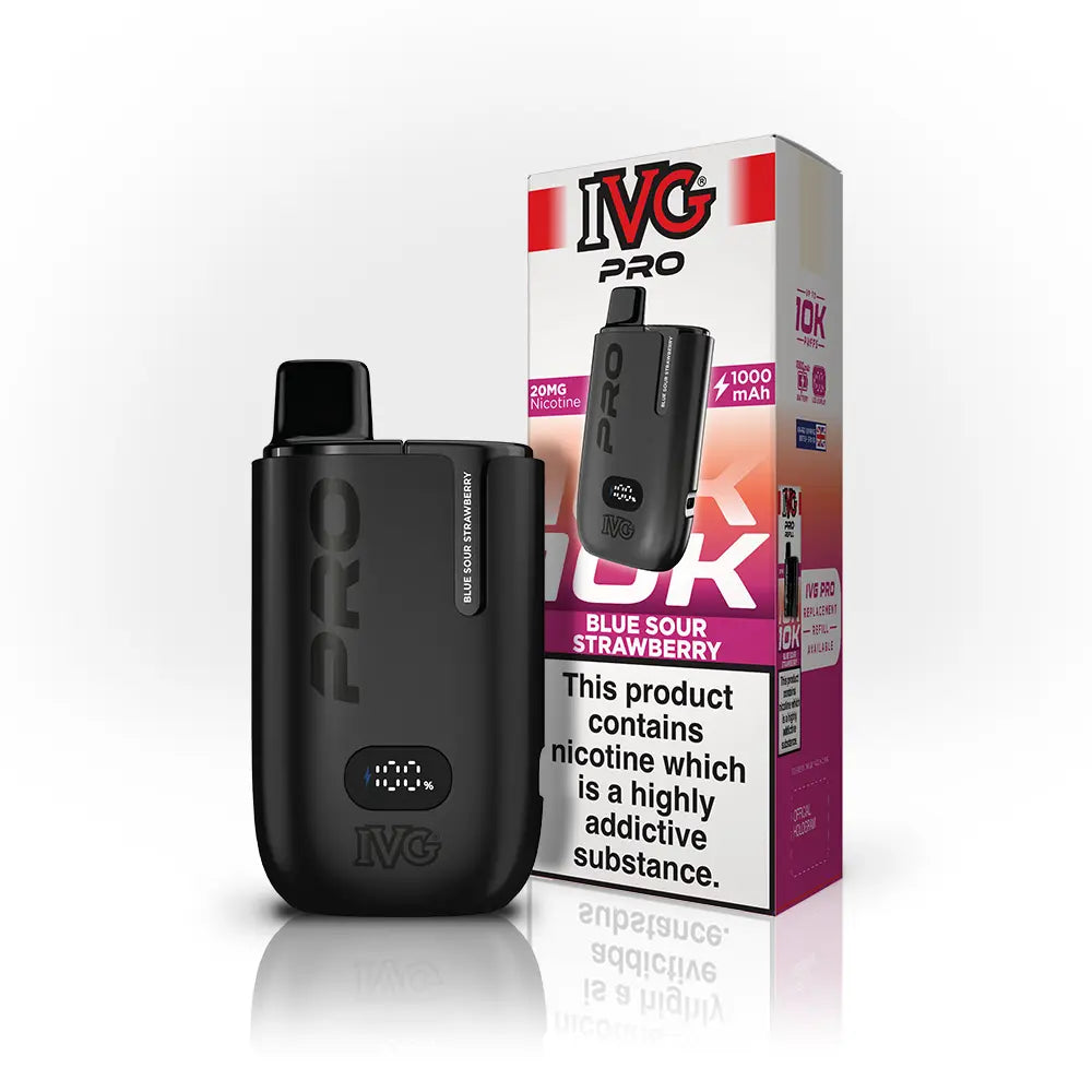 IVG PRO 12 Starter Kit 20mg - Blue Sour Raspberry - Flawless Vape Shop