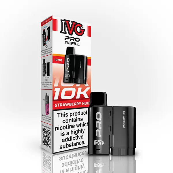 IVG PRO 12 Refill Pod 2ml 10mg - Fizzy Cherry - Flawless Vape Shop