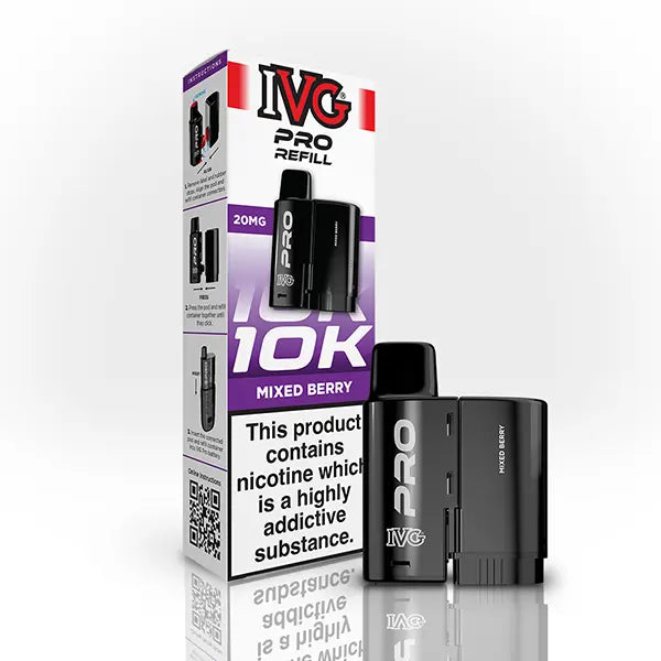 IVG PRO 12 Refill Pod 2ml 20mg - Strawberry Watermelon - Flawless Vape Shop