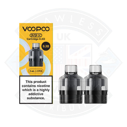 VOOPOO PnP X Pod Cartridge (2pcs/pack) - 0.3ohm - 2ml - Flawless Vape Shop
