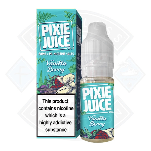 Pixie Juice Vol 2 Vanilla Berry Salt  10ml - 10mg - Flawless Vape Shop