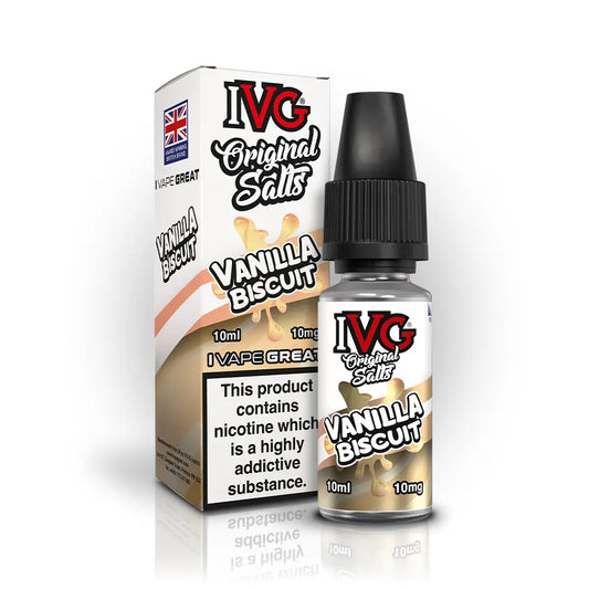 IVG Original Nic Salts 10ml Vanilla Biscuit
