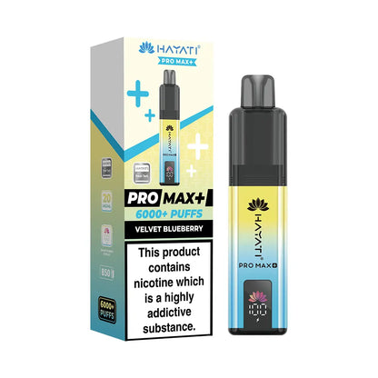 Hayati Pro Max 6000 Plus Prefilled Pod Kit - Blackberry Raspberry - Flawless Vape Shop