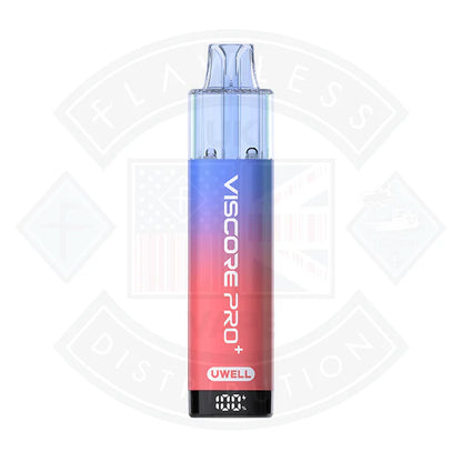 Uwell Viscore Pro+ Prefilled Vape Kit - Cherry Edition - Flawless Vape Shop