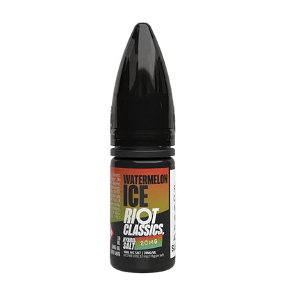 Riot Squad  Salt 10ml Watermelon Ice - 10mg - Flawless Vape Shop