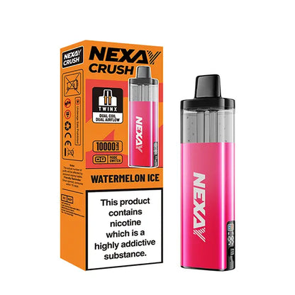 Nexay Crush 10K Prefilled Pod Kit - Watermelon Ice - Flawless Vape Shop