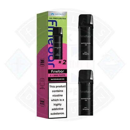 Hayati Finebar Prefilled Pods - Banana Ice - Flawless Vape Shop