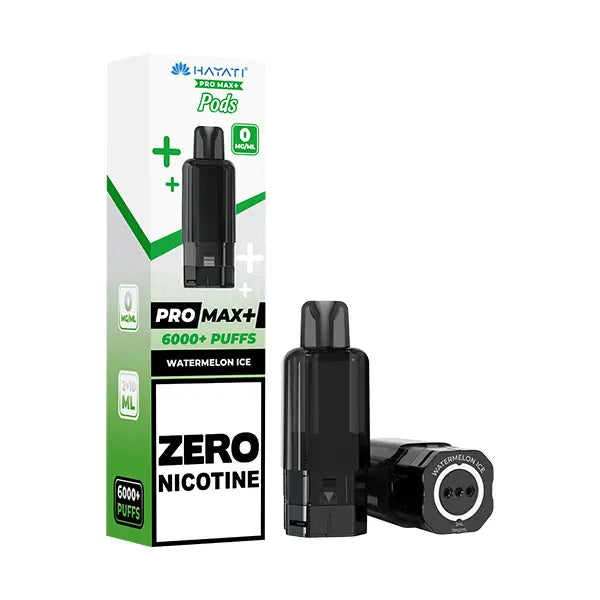 Hayati Pro Max 6000 + Prefilled Pod ZERO NICOTINE - Banana Ice - Flawless Vape Shop
