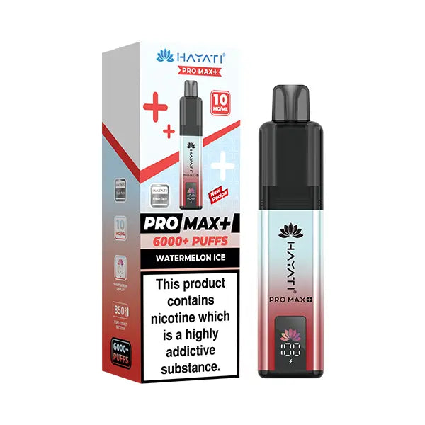 Hayati Pro Max 6000+ Pod Kit 10mg - Blue Razz Cherry - Flawless Vape Shop