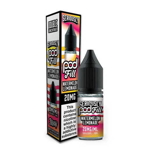 Doozy Vape Seriously Pod Fill Salt 10ml Watermelon Lemonade