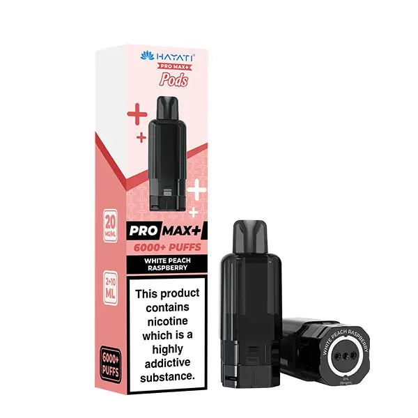 Hayati Pro Max 6000 Plus Puffs Pods - Blackberry Raspberry - Flawless Vape Shop