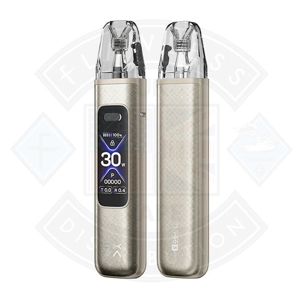 Oxva Xlim PRO 3 Vape Kit - Black Leather - Flawless Vape Shop