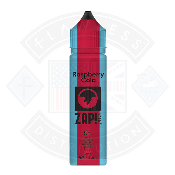 Zap! Raspberry Cola 50ml 0mg Shortfill E-Liquid