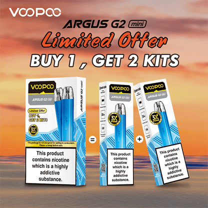 Voopoo Argus G2 Mini Vape Kit - 2 For 1