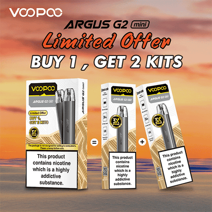 Voopoo Argus G2 Mini Vape Kit - 2 For 1