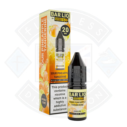 Zeus Juice Barliq Salt Sour Pineapple Tangerine 10ml - 5mg - Flawless Vape Shop