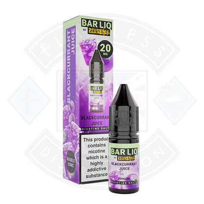 Zeus Juice Barliq Salt Blackcurrant Juice 10ml - 5mg - Flawless Vape Shop