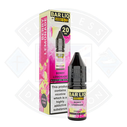 Zeus Juice Barliq Salt Berry Lemonade 10ml - 5mg - Flawless Vape Shop