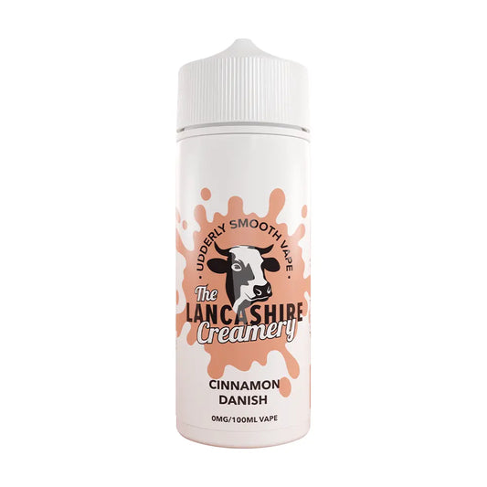 The Lancashire Creamery - Cinnamon Danish 100ml Shortfill