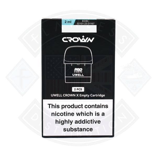 Uwell Crown X Empty Replacement Pods