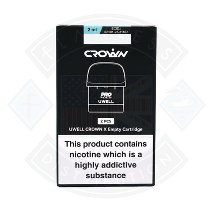 Uwell Crown X Empty Replacement Pods