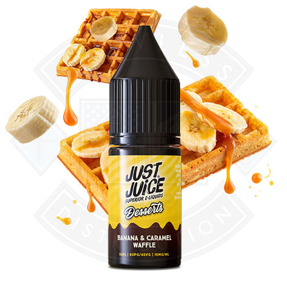 Just Juice Dessert Salt  10ml Banana & Caramel Waffle