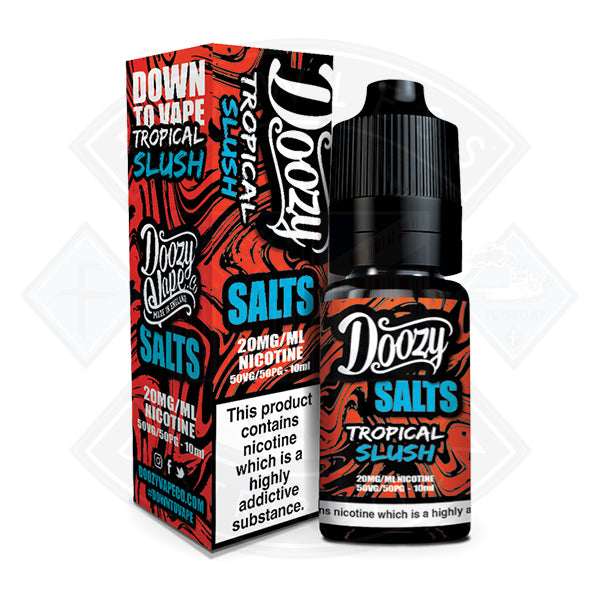 Doozy Salts Tropical Slush 50/50 10mg 10ml e-liquid