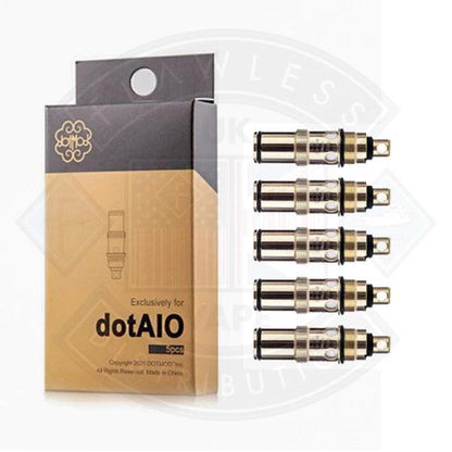 Dotmod DotAio Replacement Coils 5 Pack - Flawless Vape Shop
