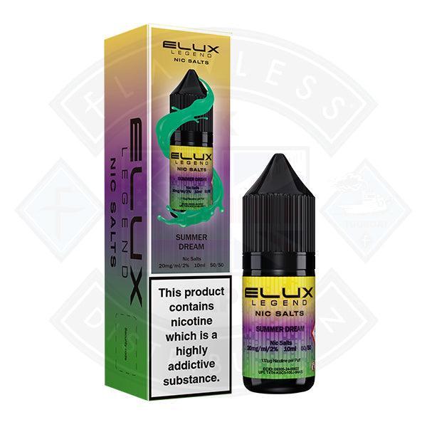 Elux Legend Nic Salt - Summer Dream 10ml - 10mg - Flawless Vape Shop