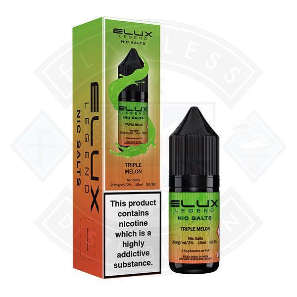 Elux Legend Nic Salt - Triple Melon 10ml - 10mg - Flawless Vape Shop
