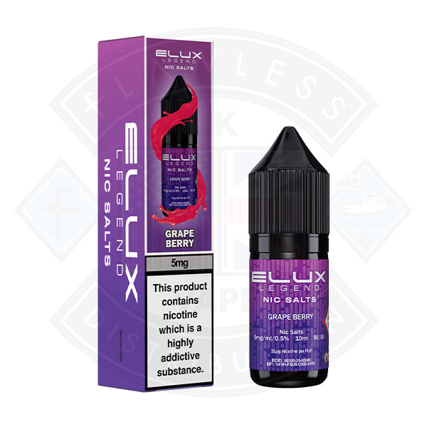 Elux Legend Nic Salt - Grape Berries 10ml