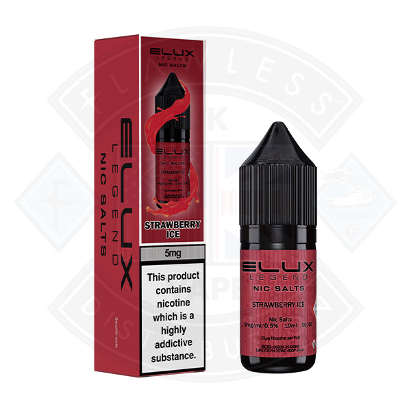 Elux Legend Nic Salt - Strawberry Ice 10ml