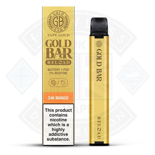 Gold Bar Reload Pod Kit 20mg - Flawless Vape Shop