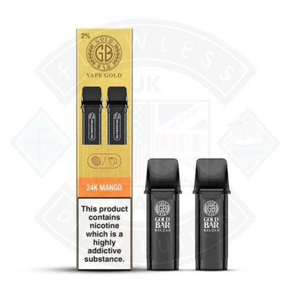 Gold Bar Reload Prefilled Pods - Flawless Vape Shop