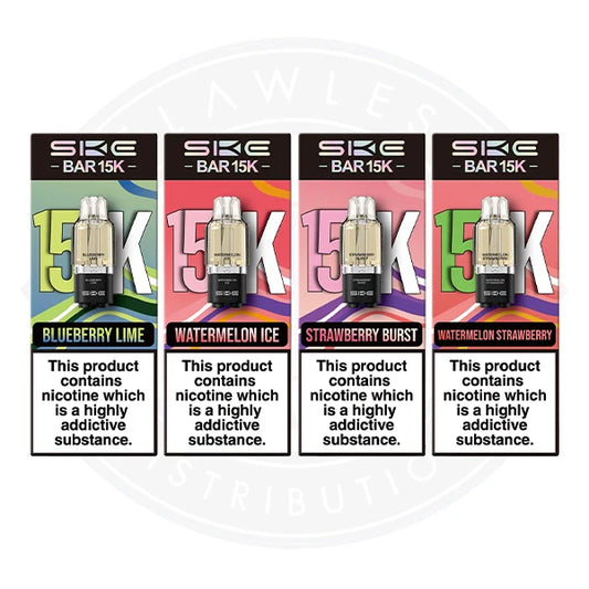 SKE Bar 15K Prefilled Pods