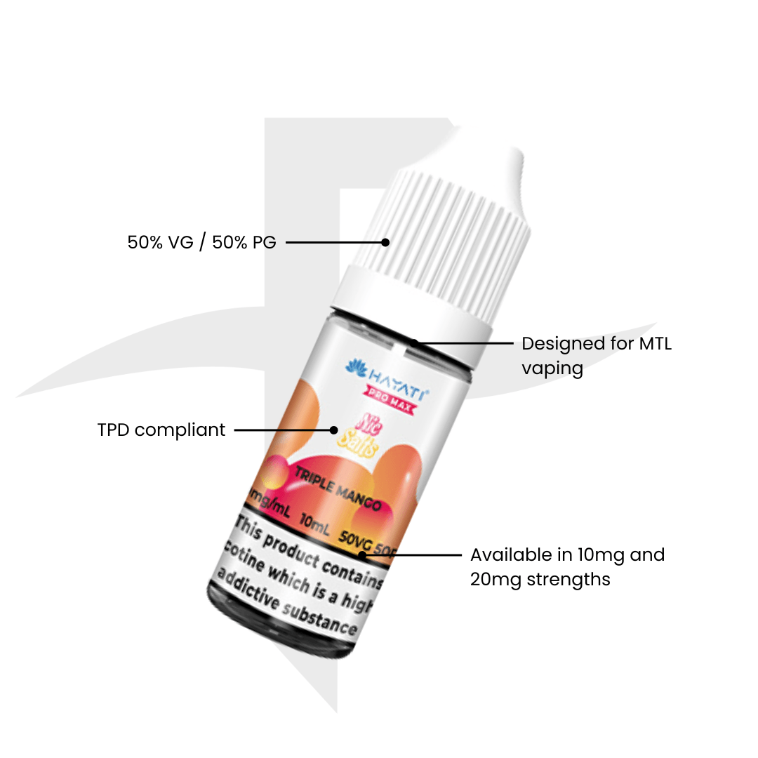 Hayati Pro Max Triple Mango Nic Salt 10ml - 20mg - Flawless Vape Shop