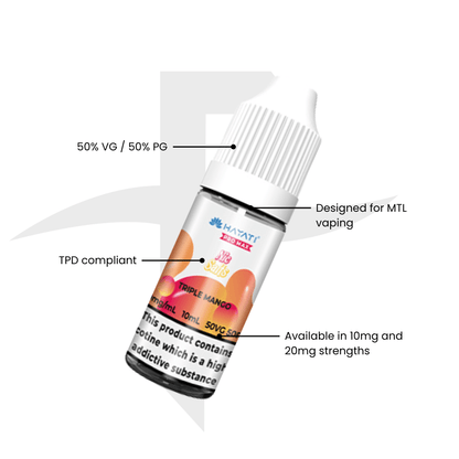 Hayati Pro Max Triple Mango Nic Salt 10ml - 20mg - Flawless Vape Shop