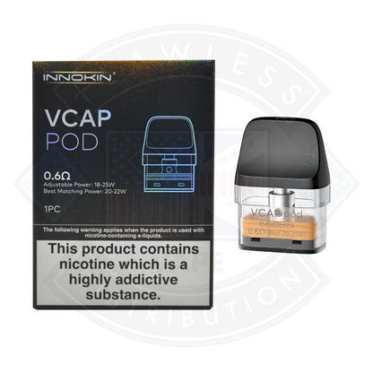Innokin Vcap Replacement Pod - 2ml - 0.4ohm - Flawless Vape Shop