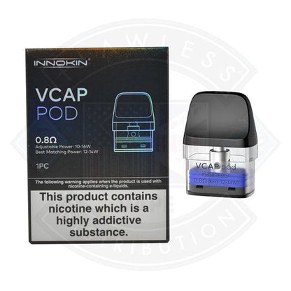 Innokin Vcap Replacement Pod - 2ml - 0.4ohm - Flawless Vape Shop