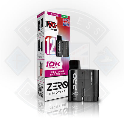 IVG PRO 12 Refill Pod 2ml ZERO NICOTINE
