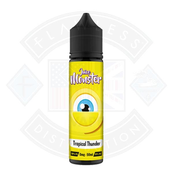 Juice Monster Tropical Thunder 0mg 50ml Shorfill - Flawless Vape Shop