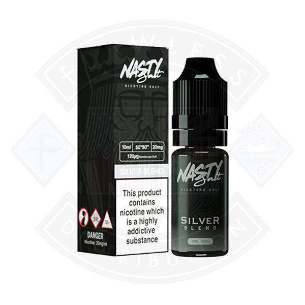 Nasty Juice Nasty Salt Silver Blend 20mg 10ml e-liquid - Flawless Vape Shop