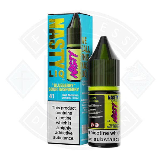 NASTY LIQ Blueberry Sour Raspberry Nic Salt 10ml - Flawless Vape Shop