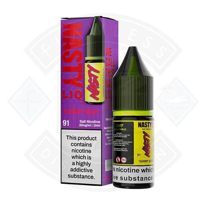 NASTY LIQ Gummy Bear Nic Salt 10ml - Flawless Vape Shop