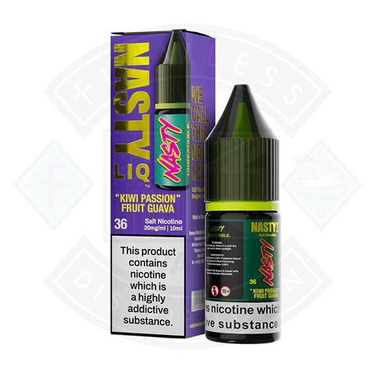 NASTY LIQ Kiwi Passion Fruit Guava Nic Salt 10ml - Flawless Vape Shop