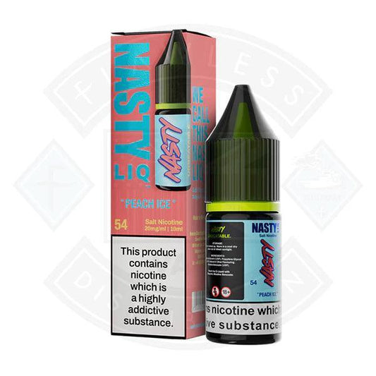 NASTY LIQ Peach Ice Nic Salt 10ml - Flawless Vape Shop