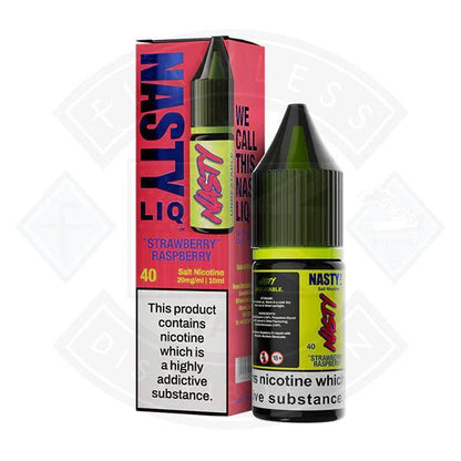 NASTY LIQ Strawberry Raspberry Nic Salt 10ml - Flawless Vape Shop