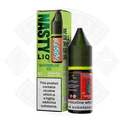 NASTY LIQ Watermelon Ice Nic Salt 10ml - Flawless Vape Shop